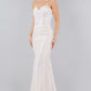 White mermaid Gown