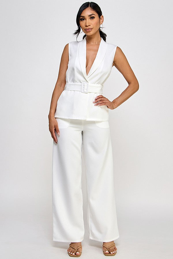 Cori Blazer Pant suit set