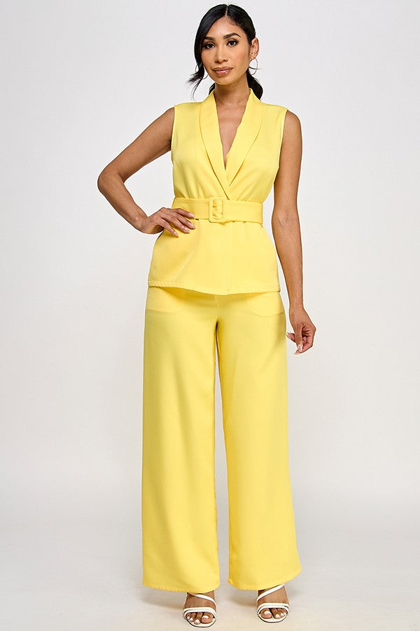 Cori Blazer Pant suit set