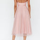 Leslie Pink Long tutu Maxi Dress