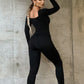 Fye Smooth long sleeve jumpsuit
