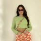 Lettucebaby rib knit top