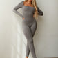 Fye Smooth long sleeve jumpsuit