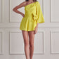 Ansley One shoulder Romper