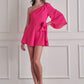 Ansley One shoulder Romper