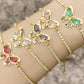 Gold Butterfly Bracelet