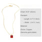 14k gold Pendant Necklace