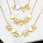 Mom heart necklace