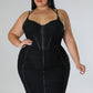 Curvy Night Girl Mini Dress