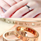 18k Gold filled Roman Ring