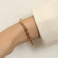 18K Gold Rope Bracelet