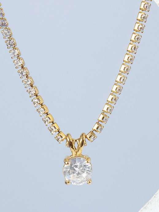18K Gold filled Minimalist necklace