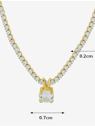 18K Gold filled Minimalist necklace