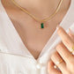 18k Gold plated pendant necklace
