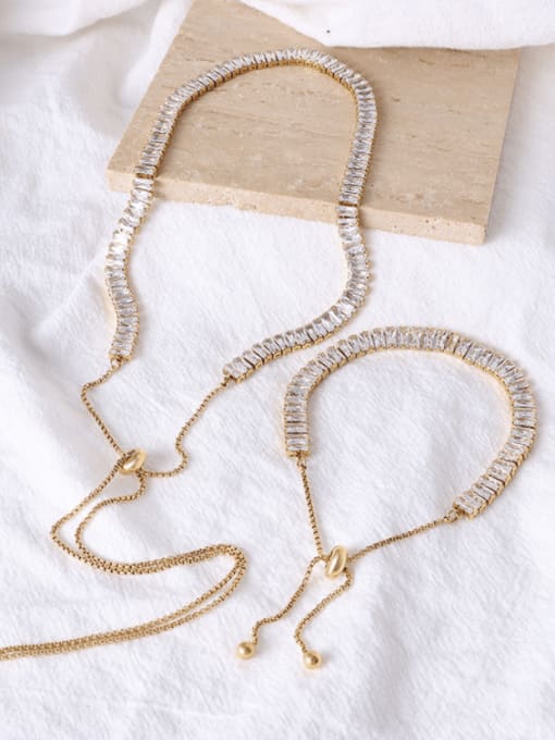 Long Adjustable necklace