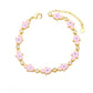 Pink Evil Eye hand bracelet