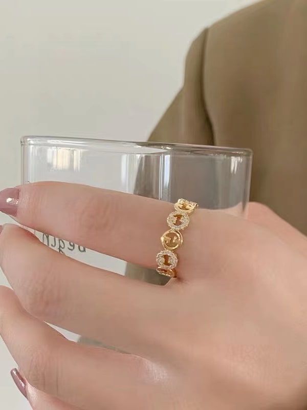 14k Gold Plated Double G's