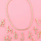 18k Gold Filled Letter pendant Necklace