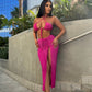 Hot pink summer days two piece
